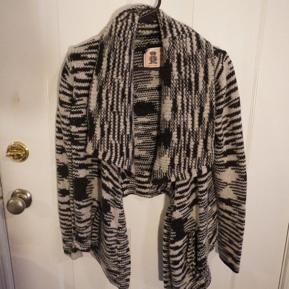 Juicy Couture Cardigan Wool Knit Sweater
